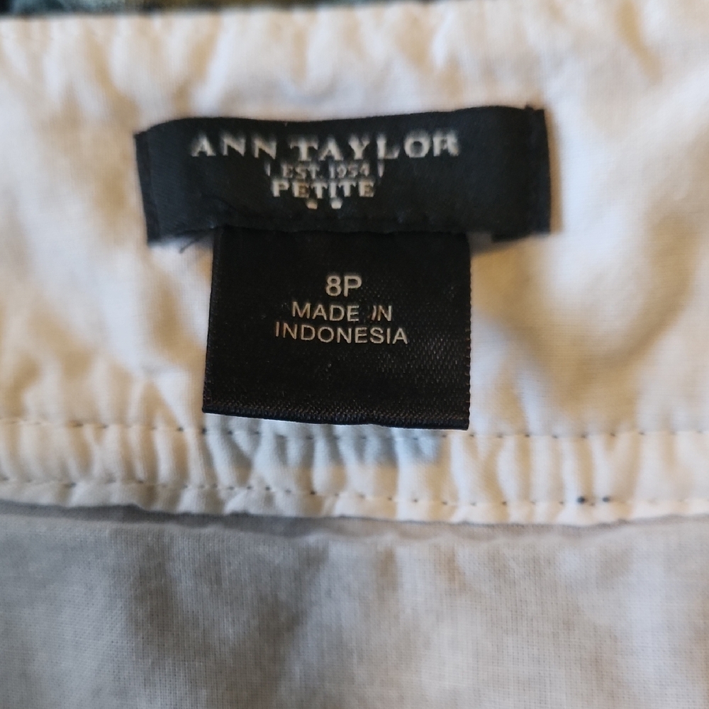 Ann Taylor Petite Top in Soft White